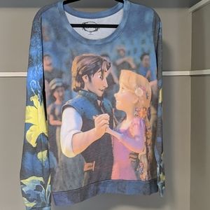 Disney Tangled Dancing Graphic Sweatshirt.